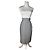 Gonna Vintage Dior A Quadri Grigio Bianco S