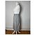 Gonna Vintage Dior A Quadri Grigio Bianco S - vista 2