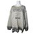 Autre Marque Pull ras du cou à pois vintage Kansai Yamamoto M/L Gris