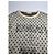 Autre Marque Pull ras du cou à pois vintage Kansai Yamamoto M/L Gris - vue 6