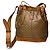 Triomphe Céline Vintage Celine Monogramm Patentasche Eimer Tasche Braun