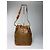 Triomphe Céline Vintage Celine Monogramm Patentasche Eimer Tasche Braun - Ansicht 12