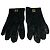 Vintage Fendi Lederhandschuhe Schwarz S/M