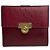 Vintage Givenchy Ostrich Leather Wallet purple