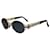 Vintage Fendi Roma Sonnenbrille Gold Schwarz  - Ansicht 1