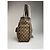 Vintage Gucci Monogram Handtasche Beige Braun - Ansicht 6