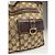 Vintage Gucci Monogram Handtasche Beige Braun - Ansicht 7