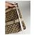 Vintage Gucci Monogram Handtasche Beige Braun Weiß - Ansicht 12