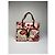 Vintage Gucci abstrakte Handtasche weiß rot - Ansicht 6
