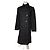 Vintage Isabel Marant Denim-Trenchcoat M Schwarz