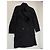 Vintage Isabel Marant Denim-Trenchcoat M Schwarz - Ansicht 4
