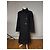 Vintage Isabel Marant Denim-Trenchcoat M Schwarz - Ansicht 7