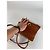 Vintage Givenchy 2Way Leather Handbag Orange Brown - view 10