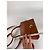 Vintage Givenchy 2Way Leather Handbag Orange Brown - view 11
