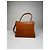 Vintage Givenchy 2Way Leather Handbag Orange Brown - view 14