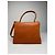 Vintage Givenchy 2Way Leather Handbag Orange Brown - view 2