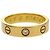 Aliança de Casamento Cartier Love 1 Diamante Ouro Rosa 18K com Diamante Dourado