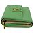 Cartera Capucines XS de cuero con tres pliegues Louis Vuitton Rosa Verde - vista 4