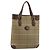 Burberry Nova Check Tote aus Canvas Klein Beige