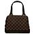 Louis Vuitton Knightsbridge Damier Lederhandtasche Braun - Ansicht 3