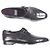 Autre Marque Berluti Leder Monk Strap Schuhe Lila Dunkelviolett - Ansicht 5