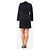 Bella Freud Robe mini à pois noirs scintillants - taille - vue 2