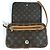 Borsa a Spalla Saint-Germain Monogram Louis Vuitton Marrone - vista 12