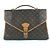 Bolsa Beverly Monogram Louis Vuitton Marrom