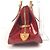 Rosewood Borsa tote Monogram Vernis Louis Vuitton Rosso - vista 4