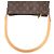 Borsa a Spalla Looping MM Monogramma Louis Vuitton Marrone - vista 4
