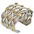 Bracciale Charm Maltage Stud di Louis Vuitton Argento D'oro