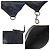 Borsa tote blu Marc Jacobs con pochette Nero - vista 8