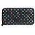 Louis Vuitton Monogram Multicolore Zippy Wallet Black Multiple colors