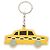 Tiffany & Co Portachiavi in pelle gialla Tiffany Taxi