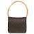Borsa a Spalla Looping MM Monogramma Louis Vuitton Marrone