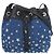 Borsa a corda JUNO S Star Studs di Jimmy Choo Nero Blu