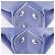 Borsa Capucines MM Louis Vuitton Bianco Blu - vista 4