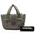 Chanel Kleine Grüne Geknöpfte Nylon Coco Cocoon Tasche Olivgrün - Ansicht 10