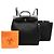 Hermès Black Toile Herbag GM Rucksack Schwarz - Ansicht 8