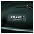 Borsa shopping Chanel verde extra large in lana e pelle di vitello 31 Verde scuro - vista 5