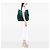 Borsa shopping Chanel verde extra large in lana e pelle di vitello 31 Verde scuro - vista 6