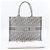 Borsa Book Tote Medium Christian Dior Grigio - vista 18