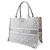 Borsa Book Tote Medium Christian Dior Grigio - vista 2