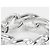 Anello Forgelink Alta Lucentezza di Tiffany & Co. Argento - vista 4