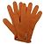 Warme Cashmere-Handschuhe von Hermès Orange