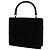 Prada Vintage Samt-Handtasche Schwarz - Ansicht 2