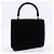 Prada Vintage Samt-Handtasche Schwarz - Ansicht 3