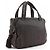 Borsa a mano con logo di perline Prada B3763 Marrone - vista 3