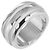 Anello Doppia Linea Rigata Atlas di Tiffany & Co. Argento