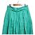 Autre Marque Falda Acampanada CYCLAS 100% Lino Verde Verde claro - vista 3